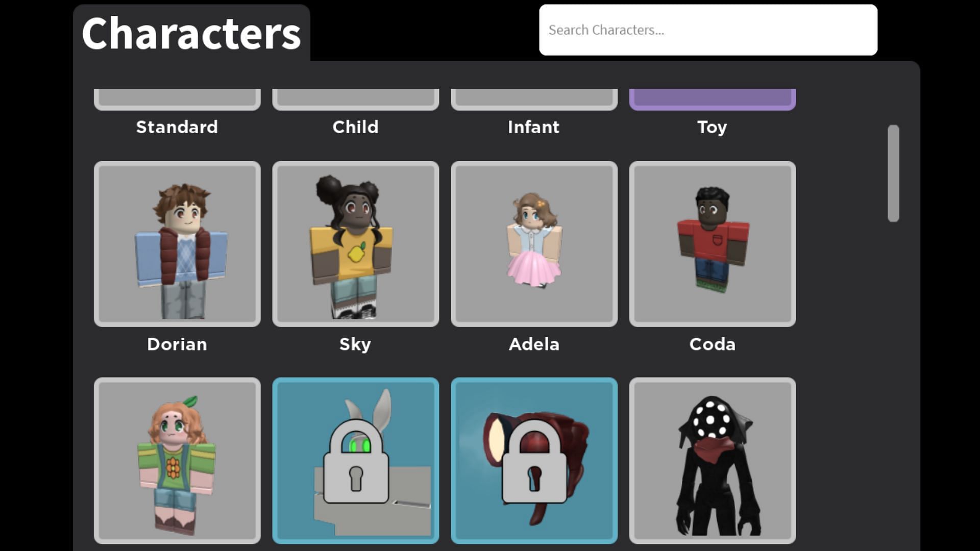Choose your own character in Toytale RP (Image via Roblox || Sportskeeda)